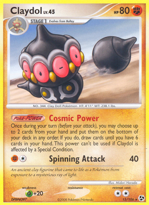 Great Encounters Claydol #15/106