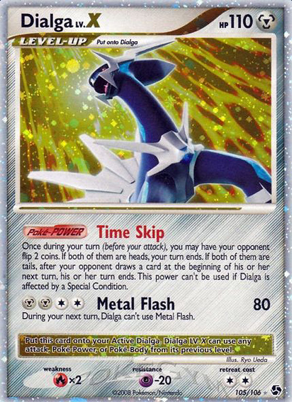 Great Encounters Holo Dialga LV. X #105/106