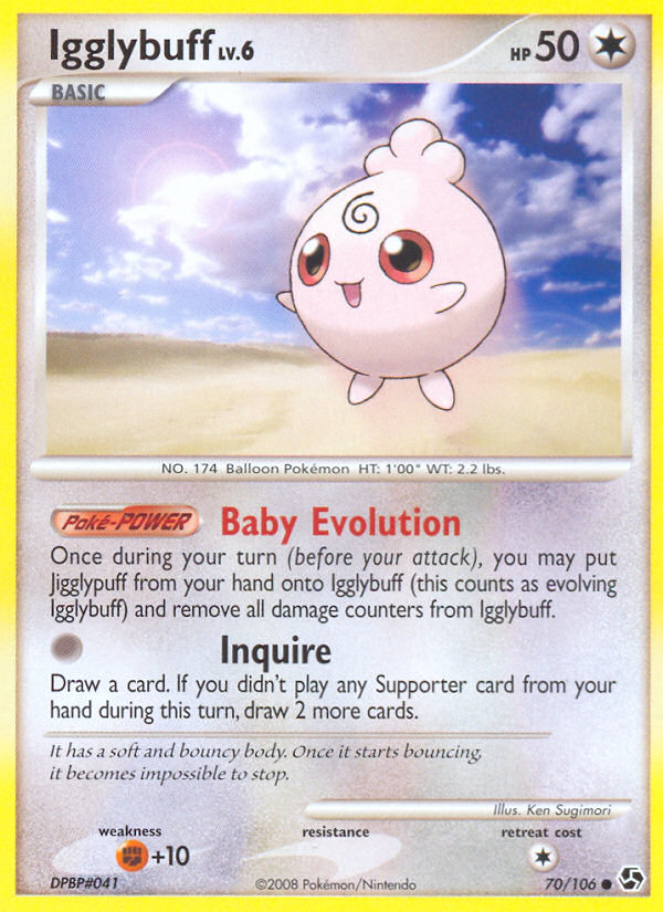 Great Encounters Igglybuff #70/106
