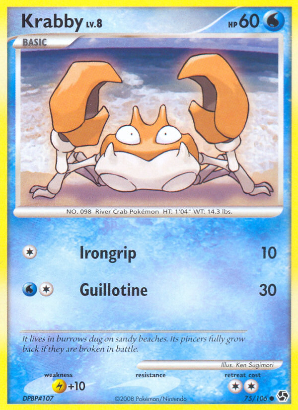 Great Encounters Krabby #75/106