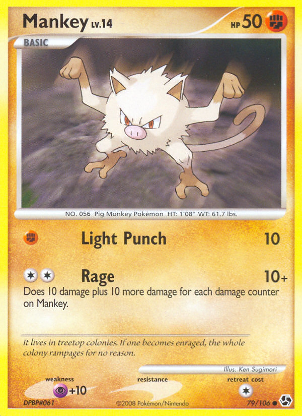 Great Encounters Mankey #79/106