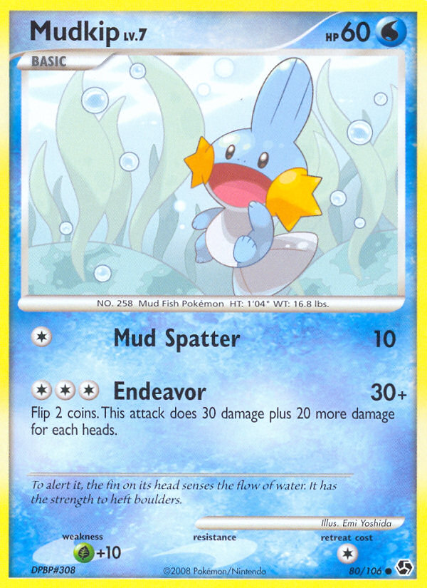 Great Encounters Mudkip #80/106