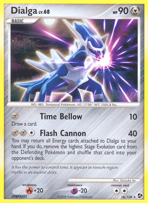 Great Encounters Non - Holo Dialga #16/106