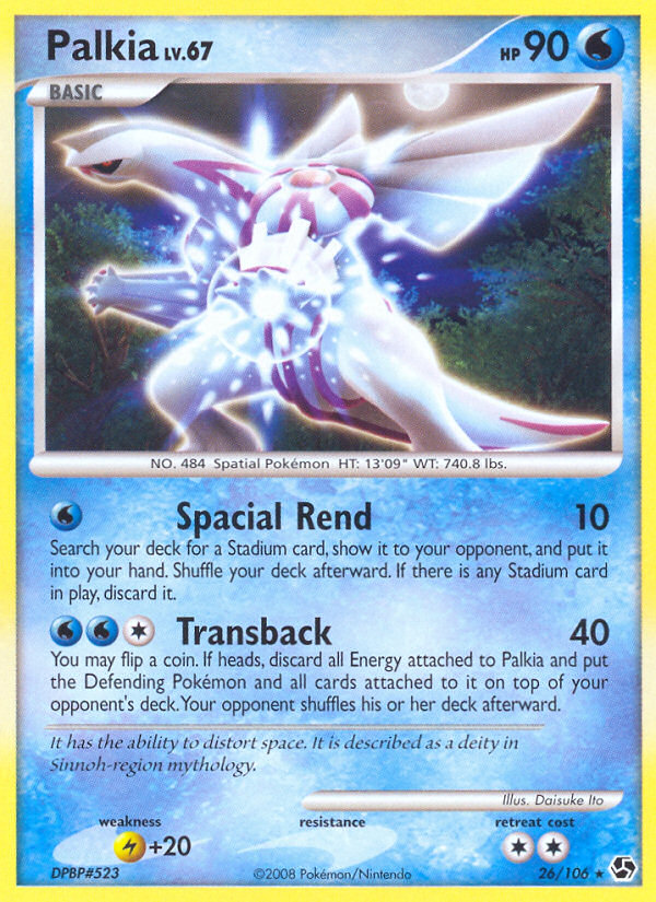 Great Encounters Non - Holo Palkia #26/106