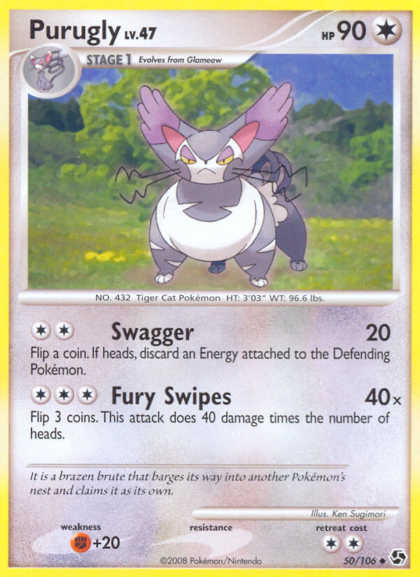 Great Encounters Purugly #50/106