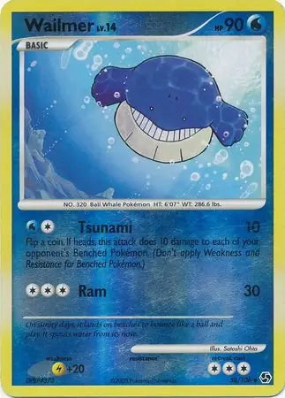 Great Encounters Wailmer #58/106 reverse holo