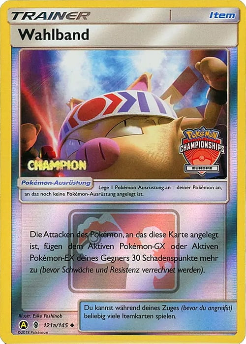 Guardians Rising Choice Band #121a European Champion