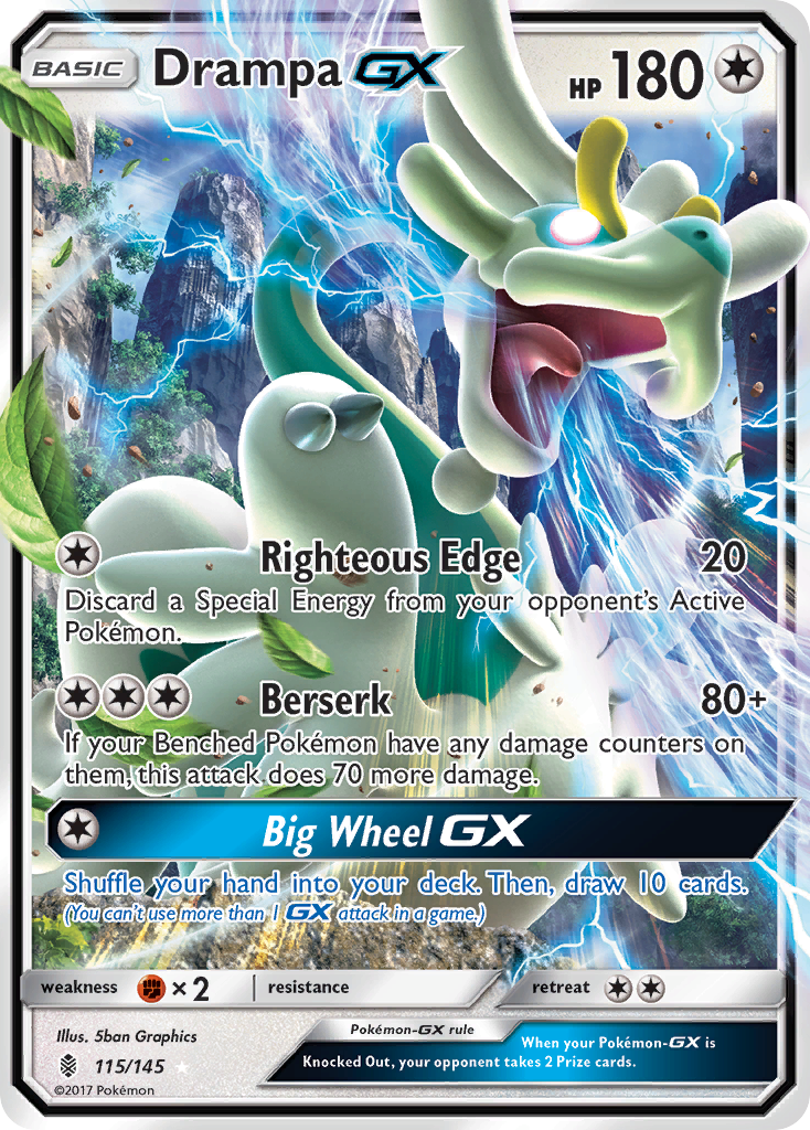Guardians Rising Drampa GX #115/145
