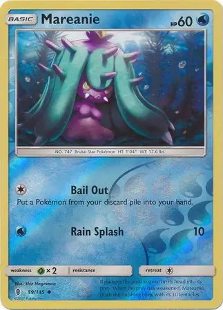 Guardians Rising Mareanie #39/145 reverse holo
