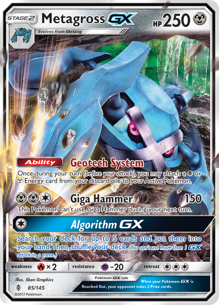Guardians Rising Metagross GX #85/145