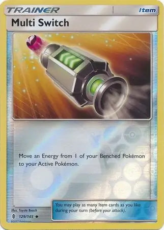 Guardians Rising Multi Switch #129/145 reverse holo