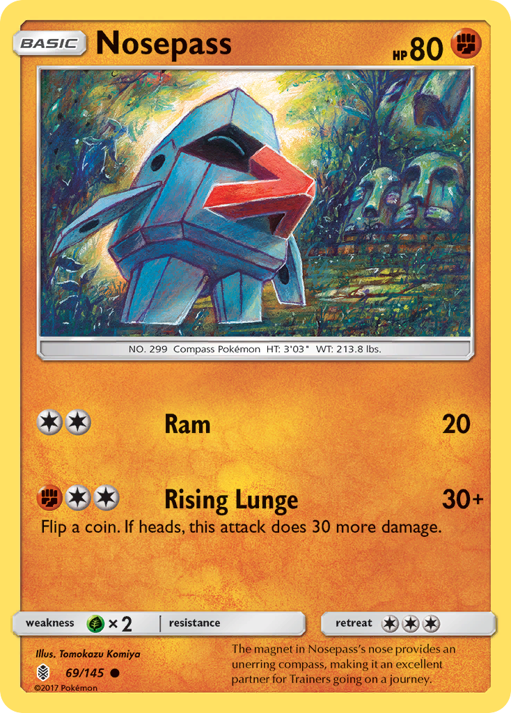 Guardians Rising Nosepass #69/145