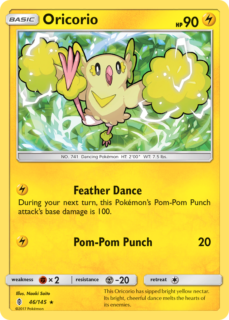Guardians Rising Oricorio #46/145
