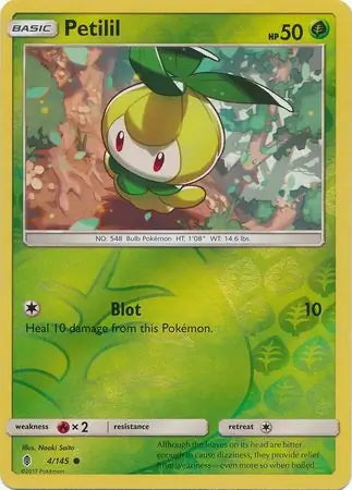 Guardians Rising Petilil #4/145 reverse holo