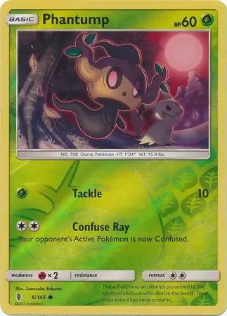 Guardians Rising Phantump #6/145 reverse holo