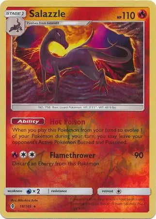 Guardians Rising Salazzle #16/145 reverse holo