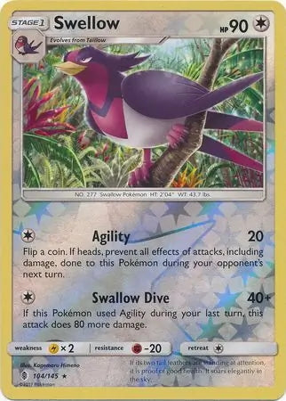 Guardians Rising Swellow #104/145 reverse holo