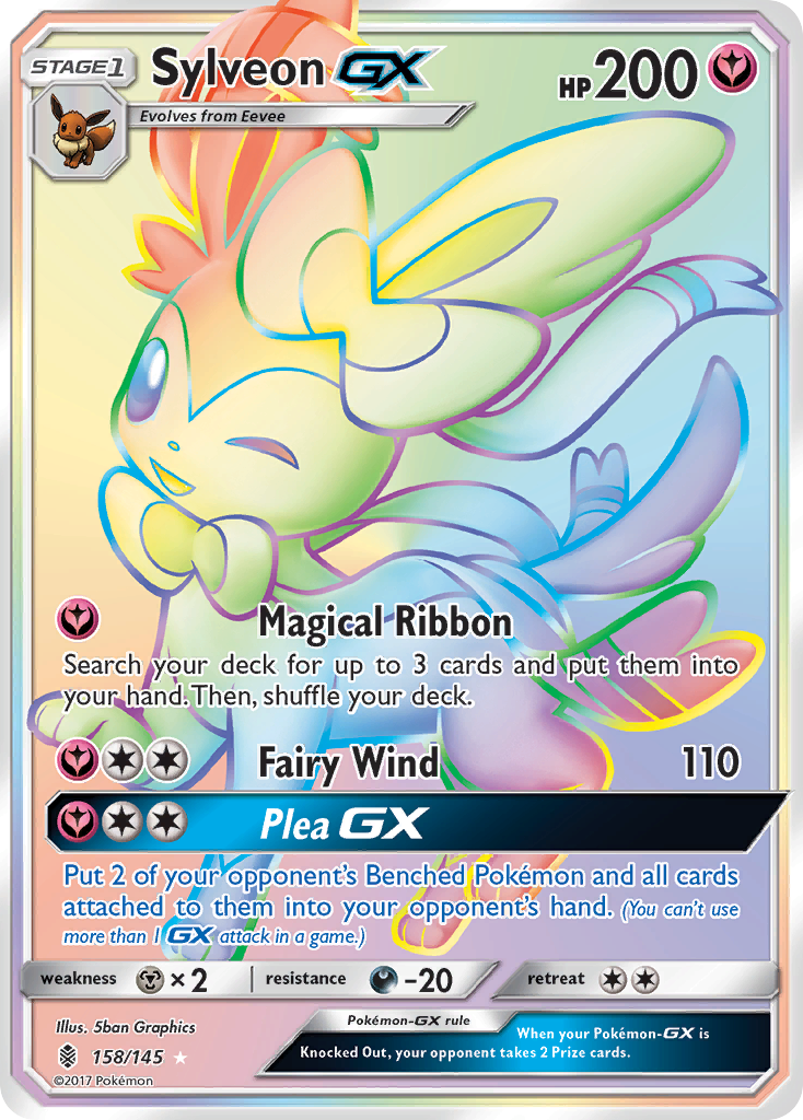 Guardians Rising Sylveon GX #158/145