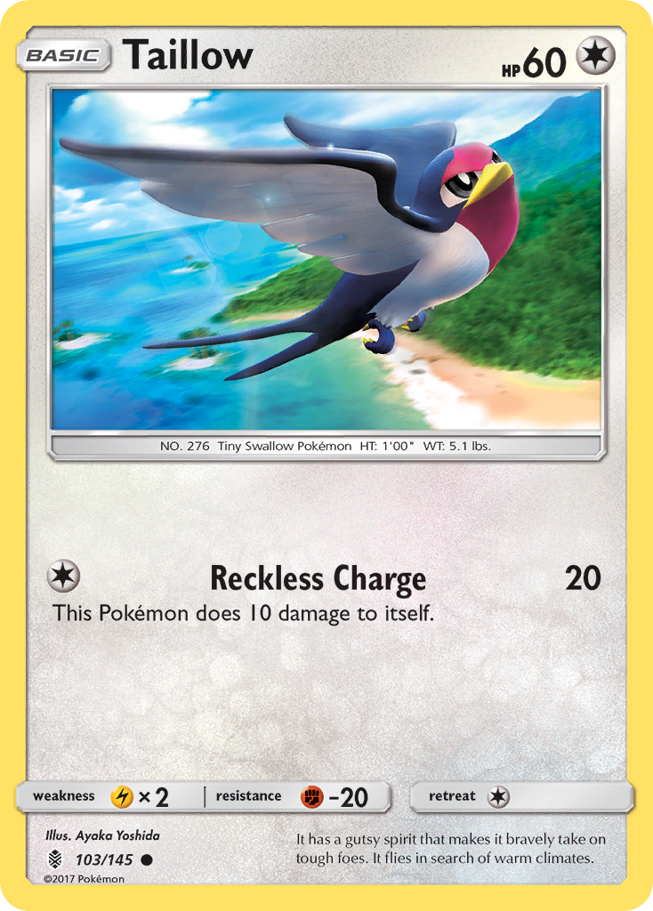 Guardians Rising Taillow #103/145