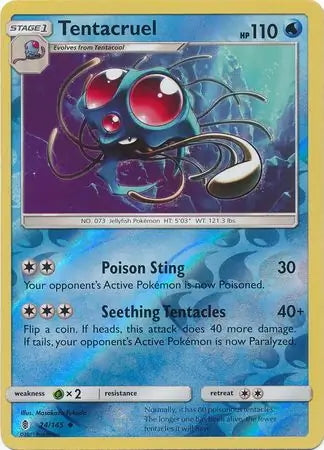 Guardians Rising Tentacruel #24/145 reverse holo