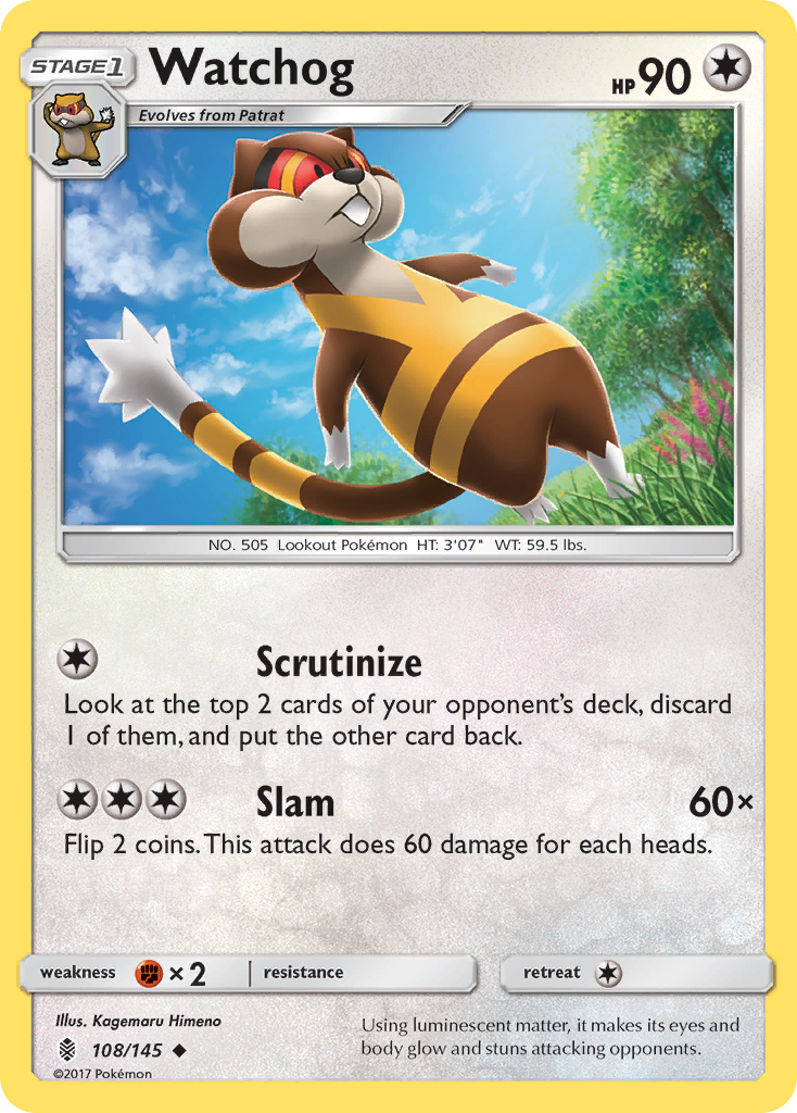 Guardians Rising Watchog #108/145