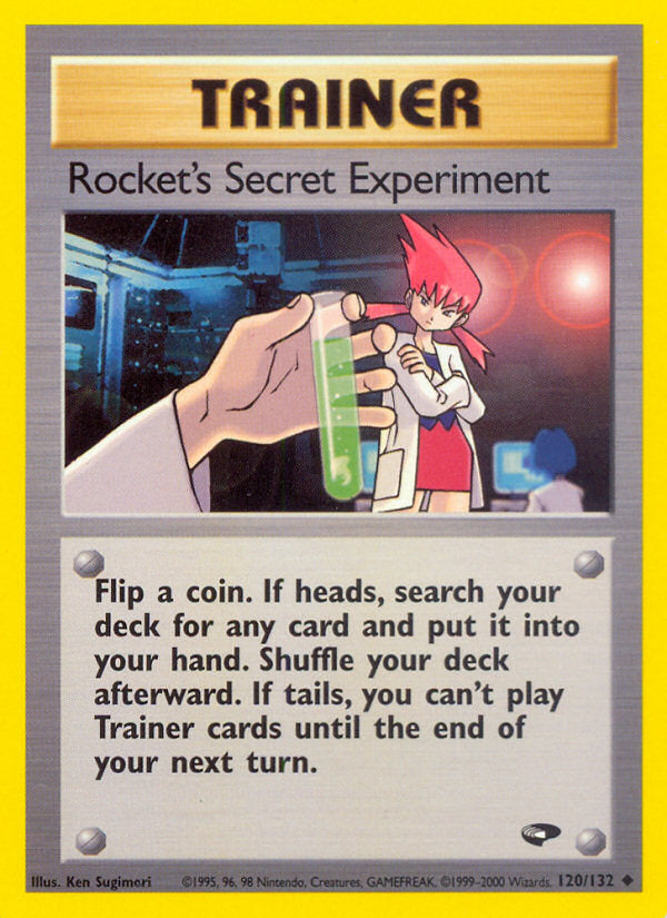Gym Challenge Rocket's Secret Experiment #120/132 unlimited