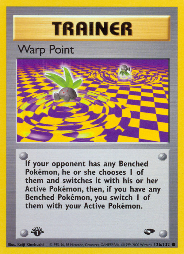 Gym Challenge Warp Point #126/132 first edition