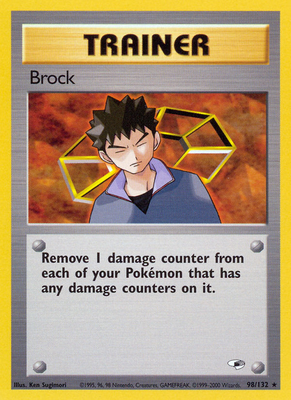 Gym Heroes Brock #98/132 unlimited