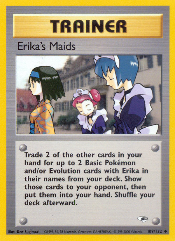 Gym Heroes Erika's Maids #109/132 unlimited