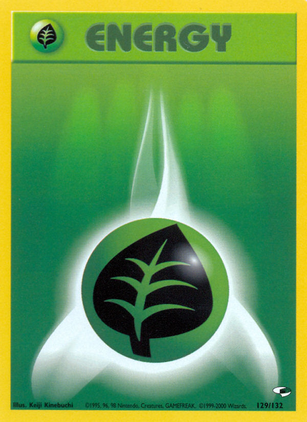 Gym Heroes Grass Energy #129/132 unlimited