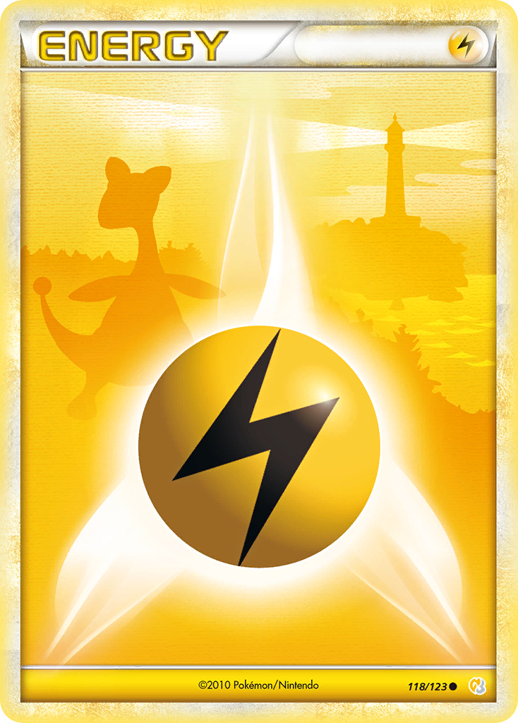 HeartGold SoulSilver Lightning Energy #118/123