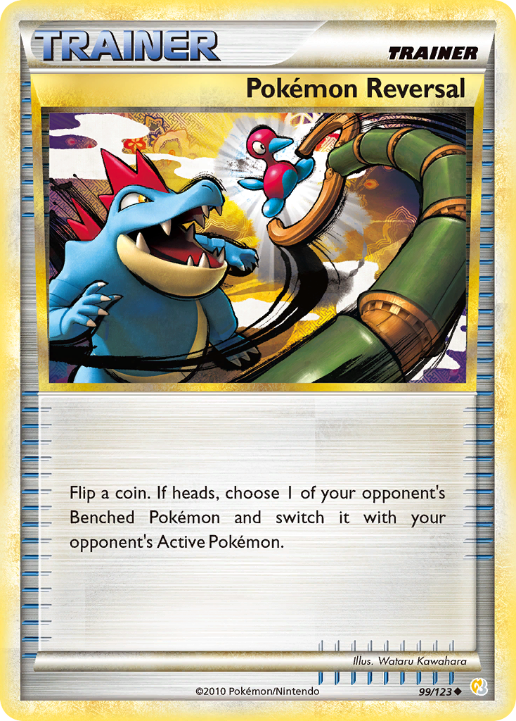 HeartGold SoulSilver Pokemon Reversal #99/123