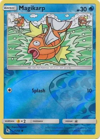 Hidden Fates Magikarp #15/68 reverse holo