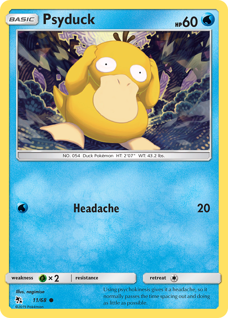 Hidden Fates Psyduck #11/68