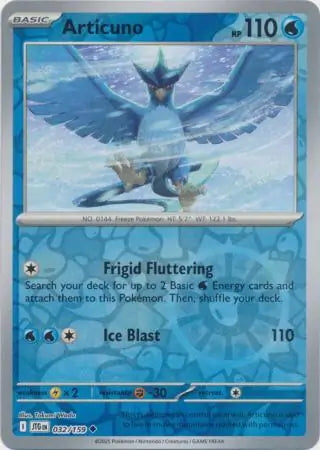 Journey Together Articuno #32/159 reverse holo