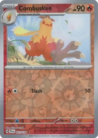 Journey Together Combusken #23/159 reverse holo