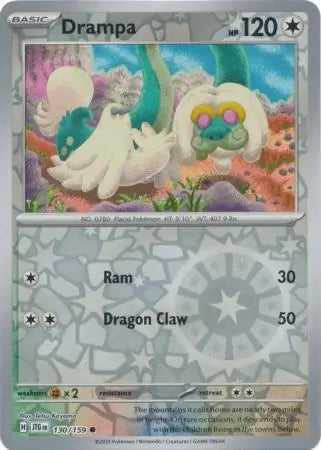 Journey Together Drampa #130/159 reverse holo