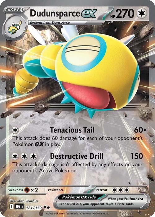 Journey Together Dudunsparce ex #121/159