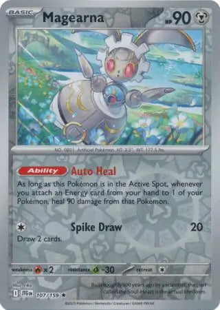 Journey Together Magearna #107/159 reverse holo