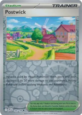 Journey Together Postwick #154/159 reverse holo