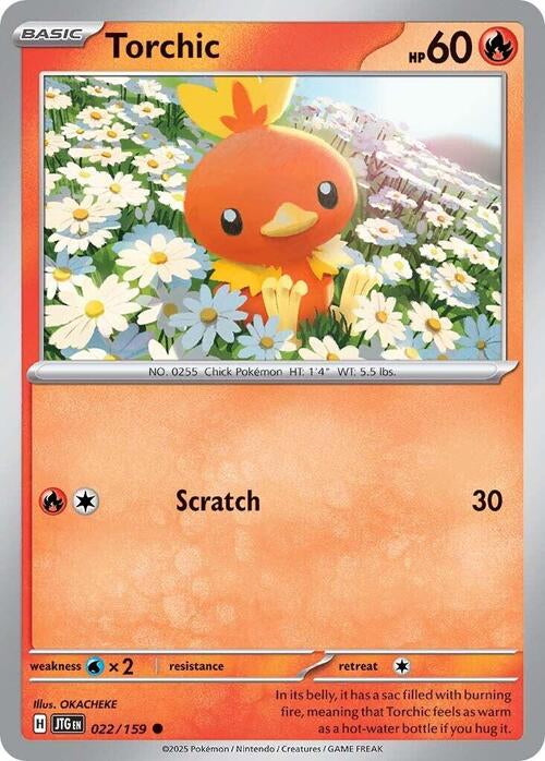 Journey Together Torchic #22/159