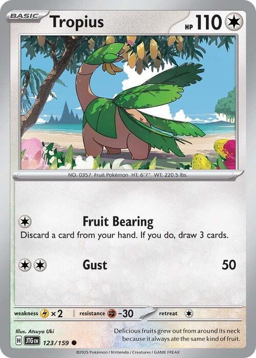 Journey Together Tropius #123/159