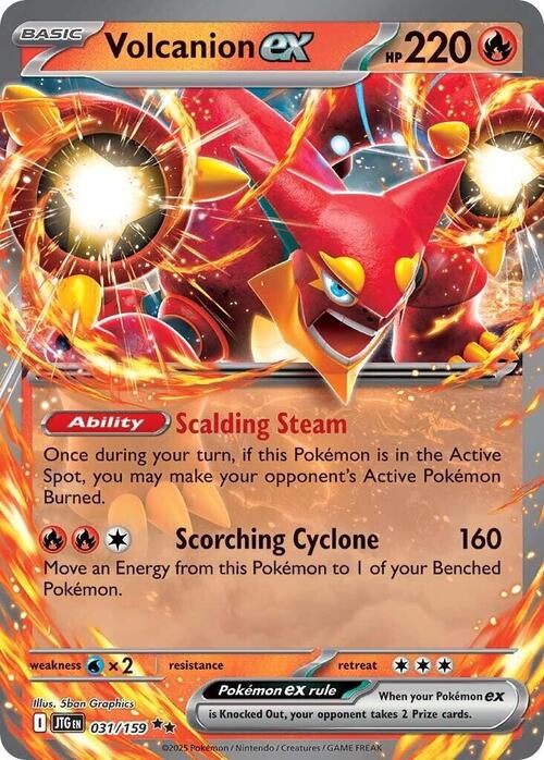 Journey Together Volcanion ex #31/159