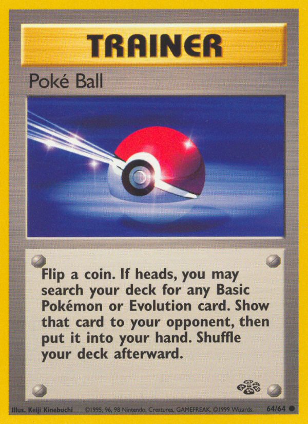Jungle set Poké Ball #64/64 unlimited