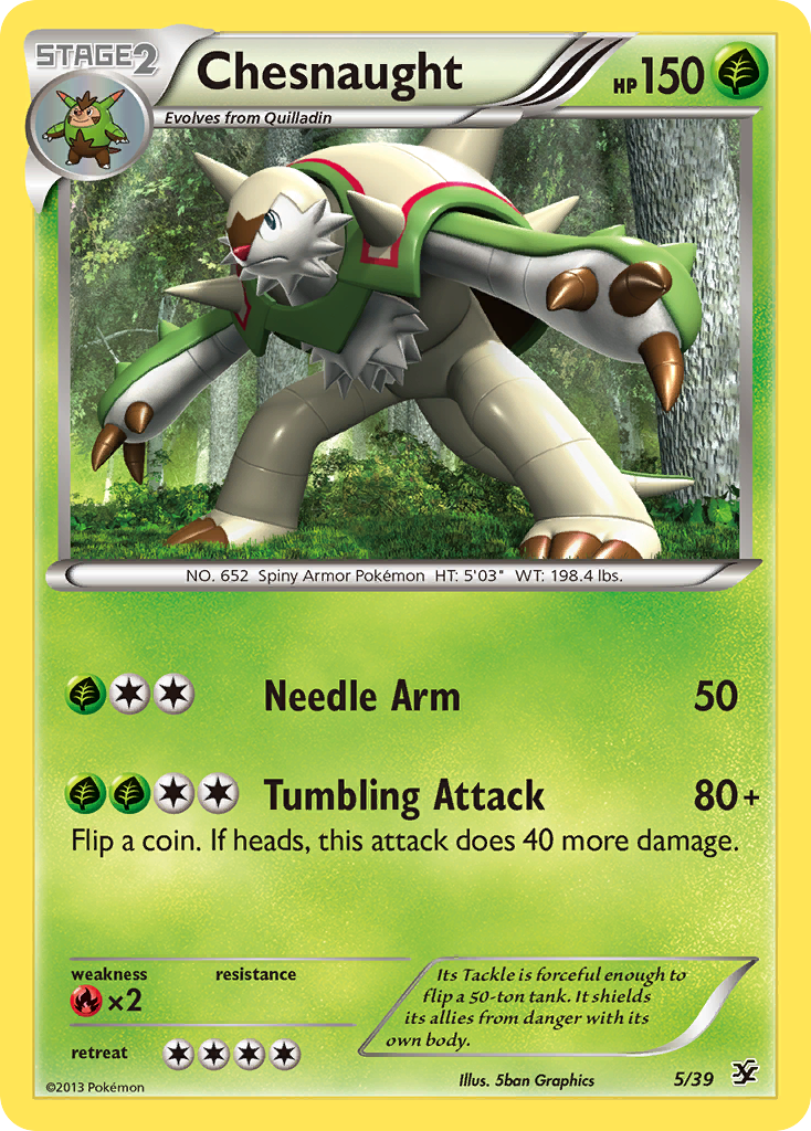 Chesnaught Kalos Starter Set