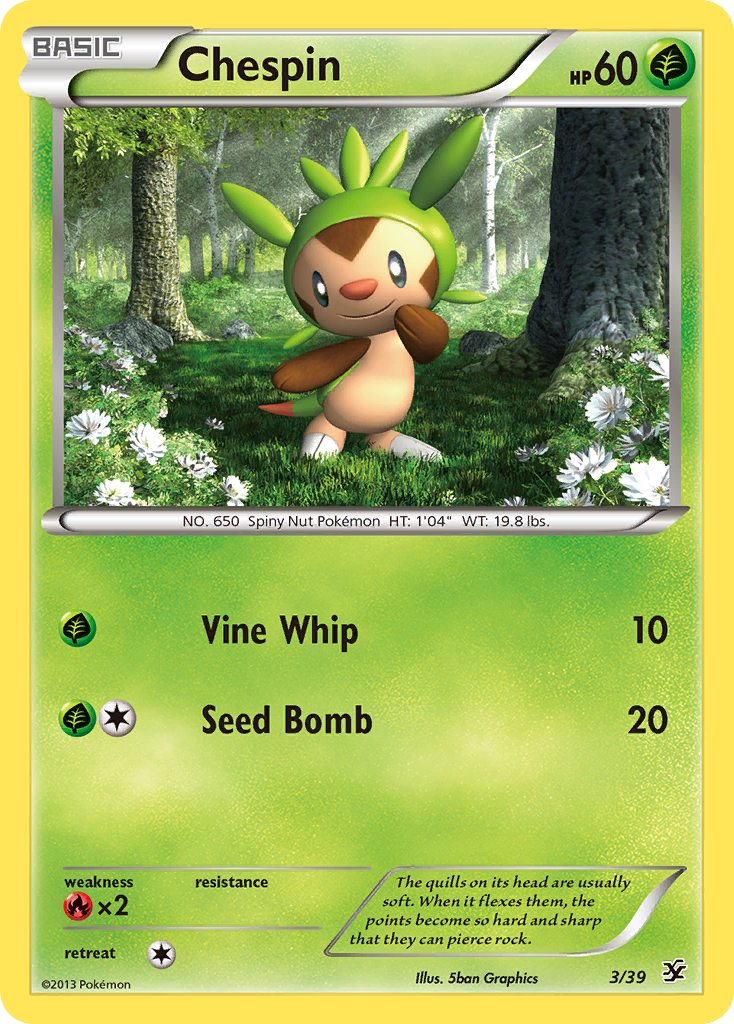 Chespin Kalos Starter Set