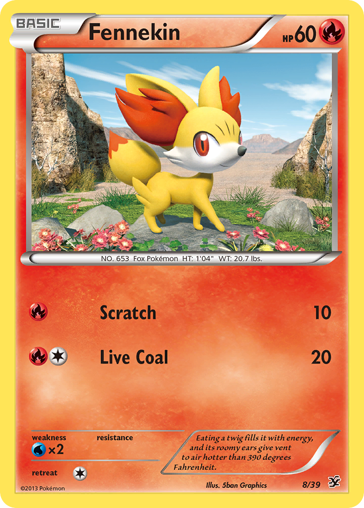 Fennekin Kalos Starter Set