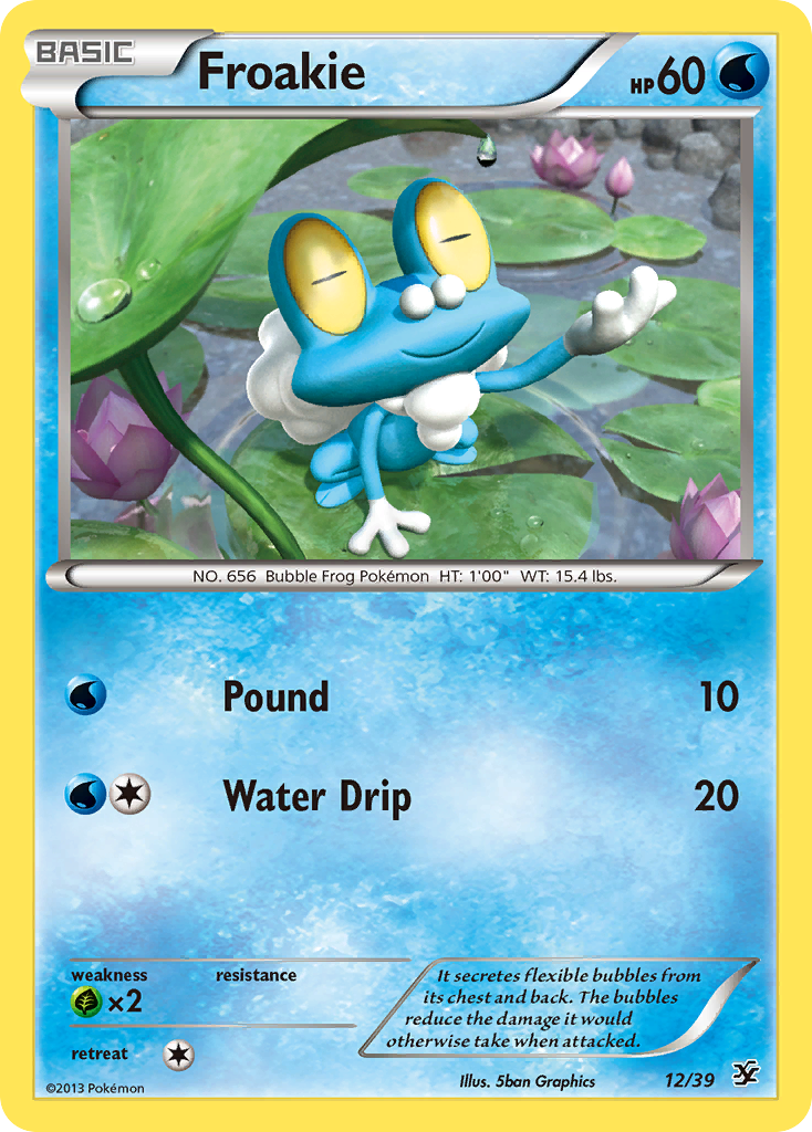 Froakie Kalos Starter Set