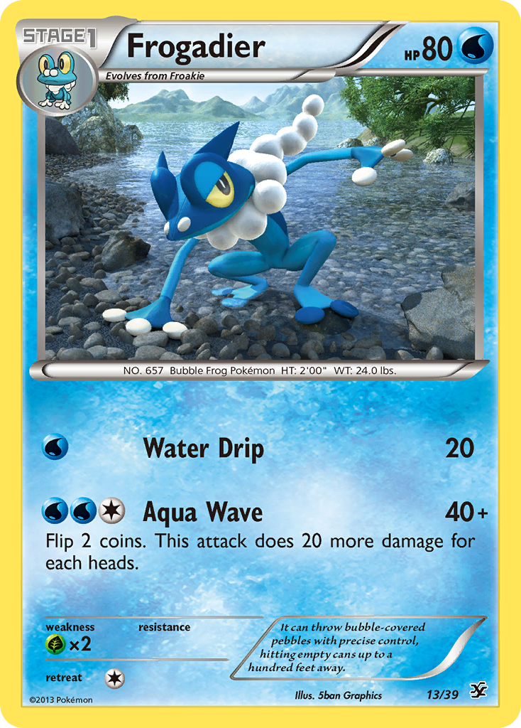 Frogadier Kalos Starter Set