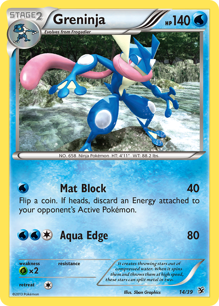 Greninja Kalos Starter Set